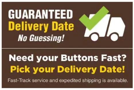 Guaranteed Delivery Date Poster
